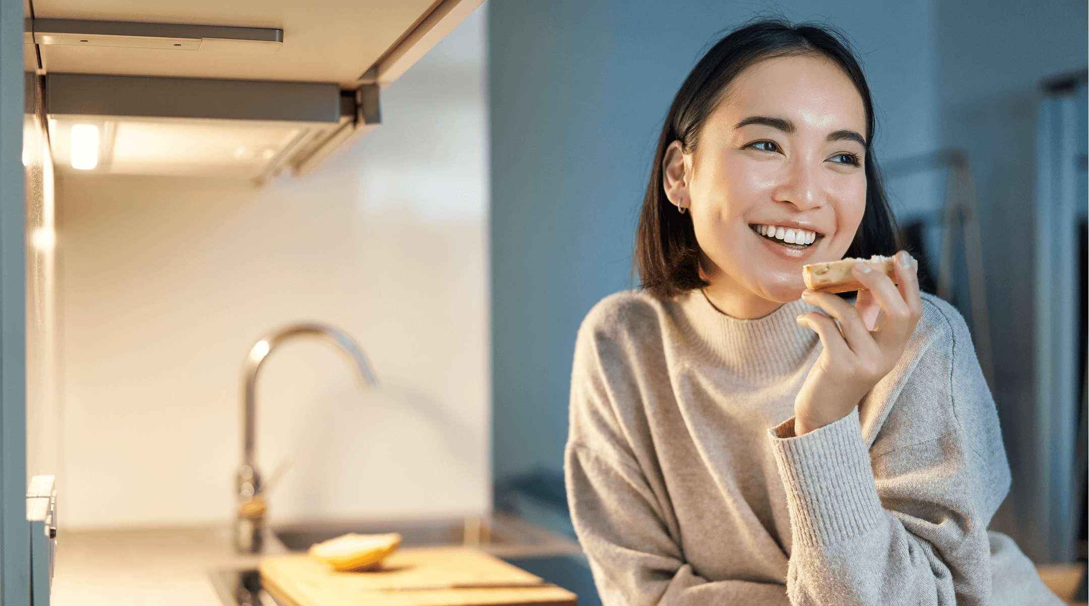 Person doing a home workout